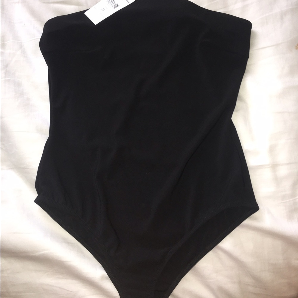 Fashion Nova Tube Top Bodysuit